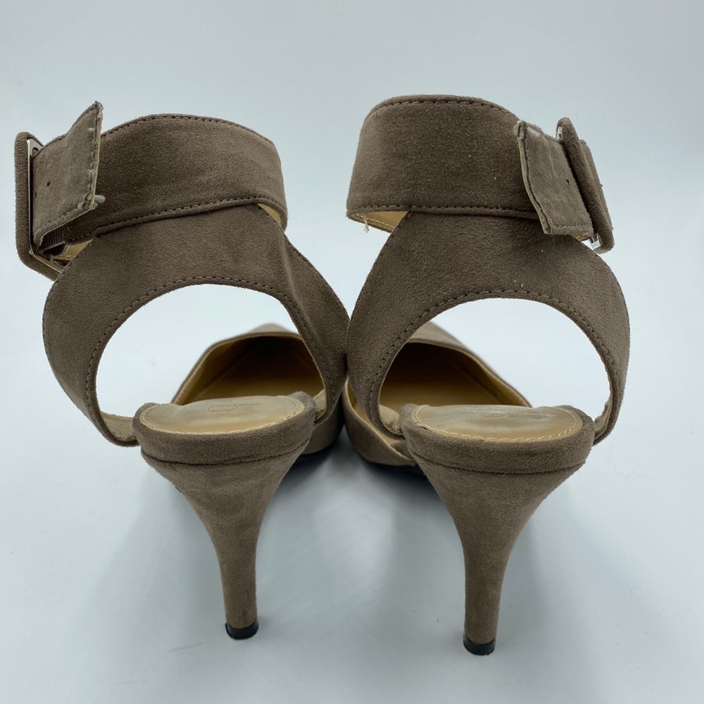 CATO Heels Single Strap Tan Suede size 8.5 - Picture 6 of 8